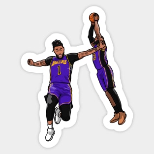 Dlo james Sticker